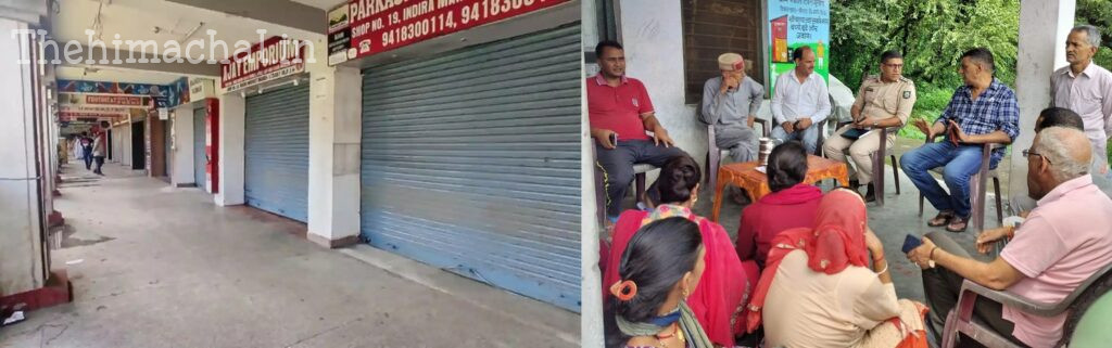 Mandi News: रत्ती बाजार में बिना पंजीकरण काम कर रहे प्रवासी कारोबारियों से खाली करवाईं दुकानें