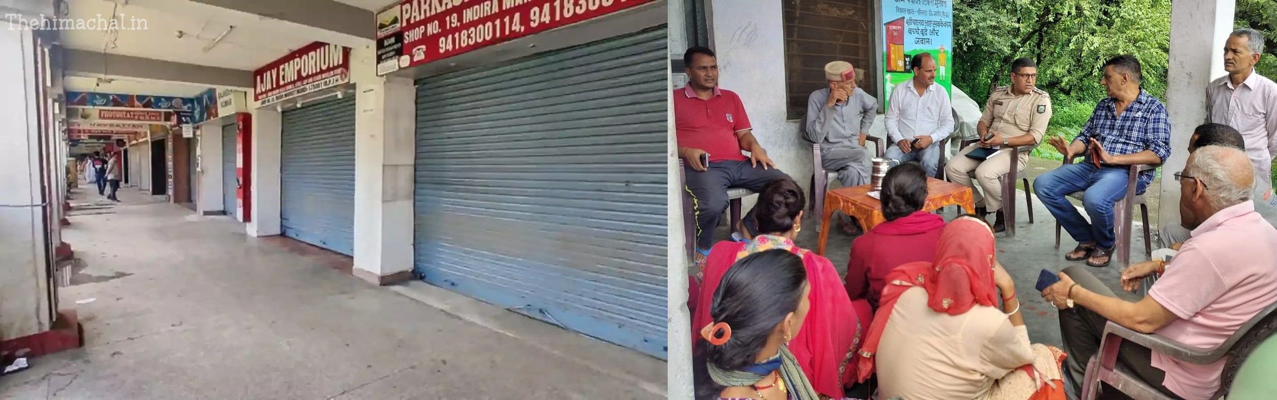 बिना पंजीकरण काम कर रहे प्रवासी कारोबारियों से प्रशासन ने दुकानें खाली करवाईं:मंडी के रत्ती बाजार