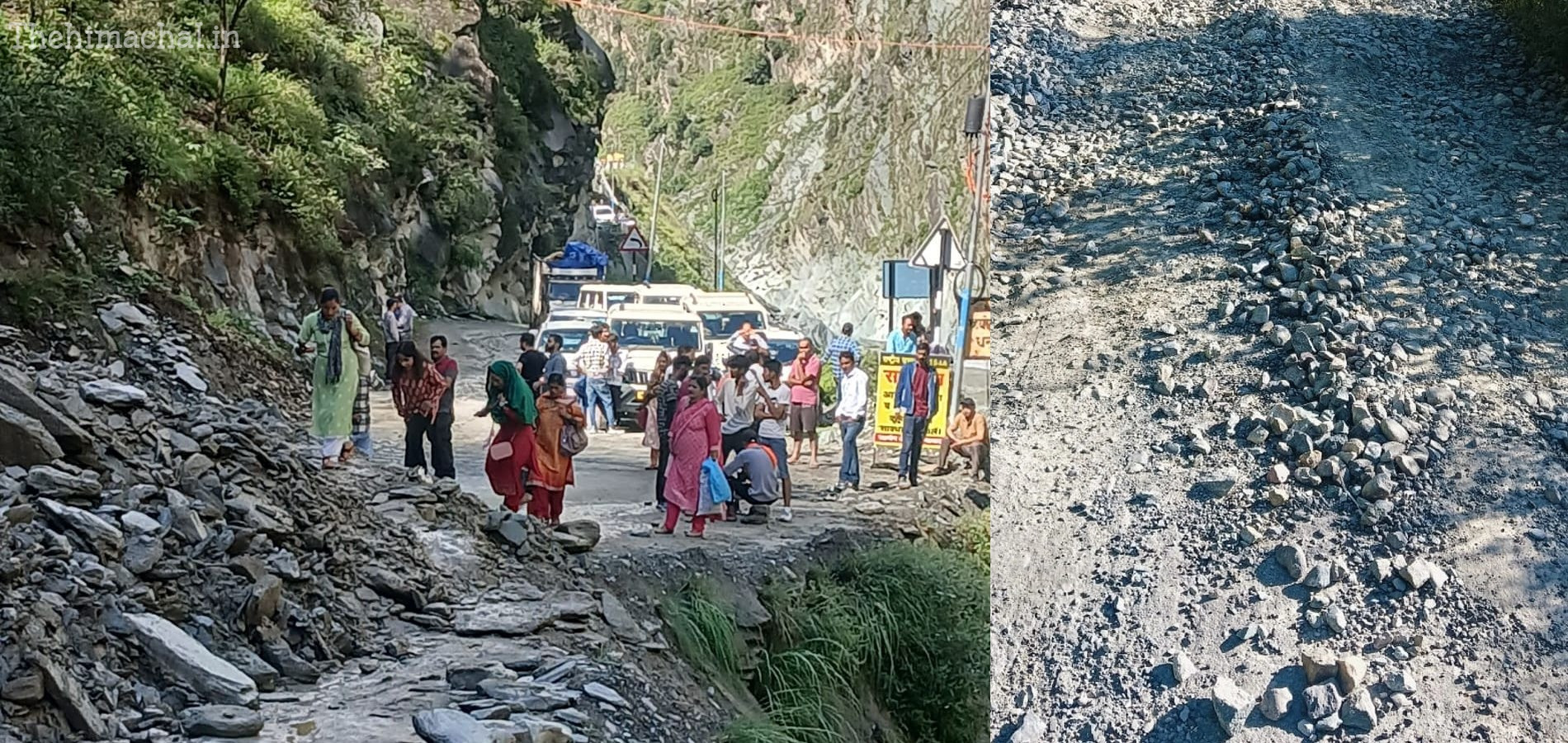 Chamba News: गेहरना-मथला मार्ग पर सफर खतरनाक