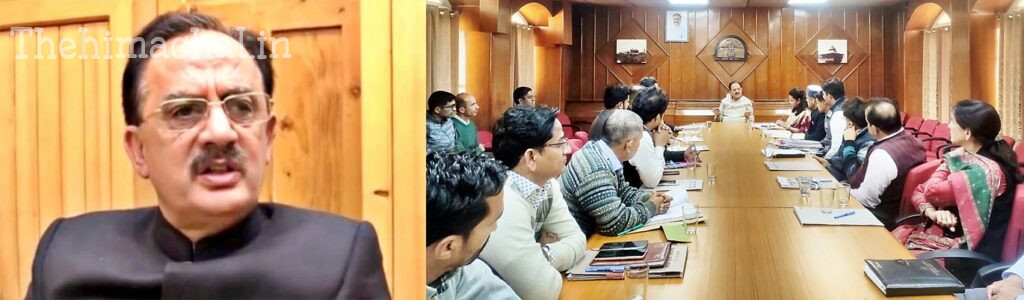 श्रम एवं रोजगार विभाग की समीक्षा बैठक में बोले उद्योग मंत्री हर्षवर्धन चौहान