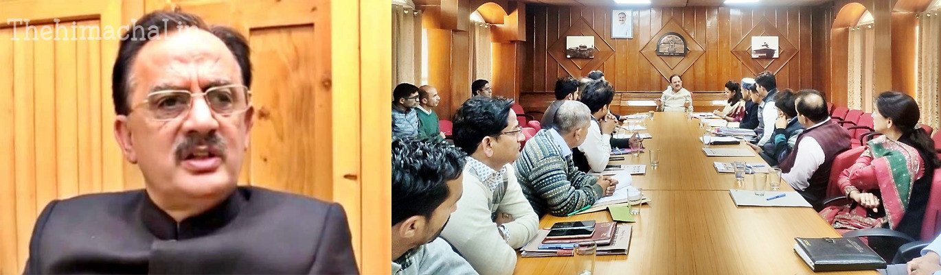 श्रम एवं रोजगार विभाग की समीक्षा बैठक में बोले उद्योग मंत्री हर्षवर्धन चौहान