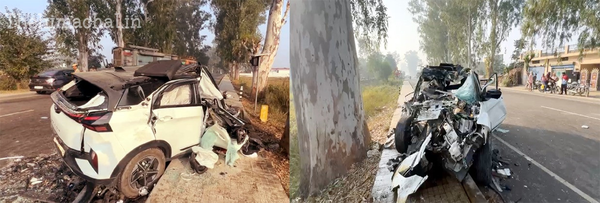 ऊना-अंब नेशनल हाईवे पर एक बड़ा हादसा हुआ है, जिसमें गांव दियाडा के पास मंगलवार सुबह एक कार और टेंपो के बीच भयानक टक्कर हो गई। इस हादसे में कार सवार एक व्यक्ति की जान चली गई, जबकि एक अन्य गंभीर रूप से घायल हो गया है। स्थानीय पुलिस ने सूचना मिलते ही तुरंत घटनास्थल पर पहुंचकर शव को कब्जे में लेकर पोस्टमार्टम के लिए भेज दिया। हादसे के संबंध में मामला दर्ज कर जांच शुरू कर दी गई है। प्रत्यक्षदर्शियों के अनुसार, हादसे के समय कार अंब की दिशा से आ रही थी, जबकि टेंपो ऊना की ओर बढ़ रहा था। दियाडा में अचानक दोनों के बीच जोरदार टक्कर हो गई। टक्कर इतनी भीषण थी कि कार का अगला हिस्सा बुरी तरह क्षतिग्रस्त हो गया। मौके पर उपस्थित लोगों ने बड़ी मेहनत से कार में फंसे दो लोगों को बाहर निकाला और उन्हें ऊना अस्पताल पहुंचाया। चिकित्सकों ने एक व्यक्ति को मृत घोषित कर दिया, जबकि दूसरे का इलाज जारी है।