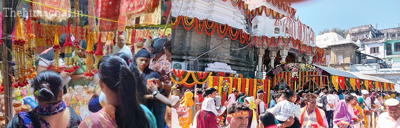 Chaitra Navratri: पहले नवरात्र पर उमड़ा भक्तों का सैलाब, सवा लाख श्रद्धालु हुए नतमस्तक