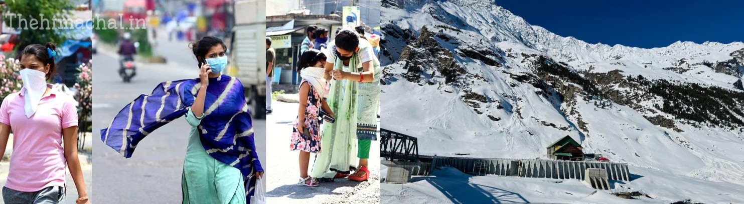 HP Weather Update: ऊना में तापमान 35°C के पार, 8-9 अप्रैल को पहाड़ों पर बर्फबारी के आसार