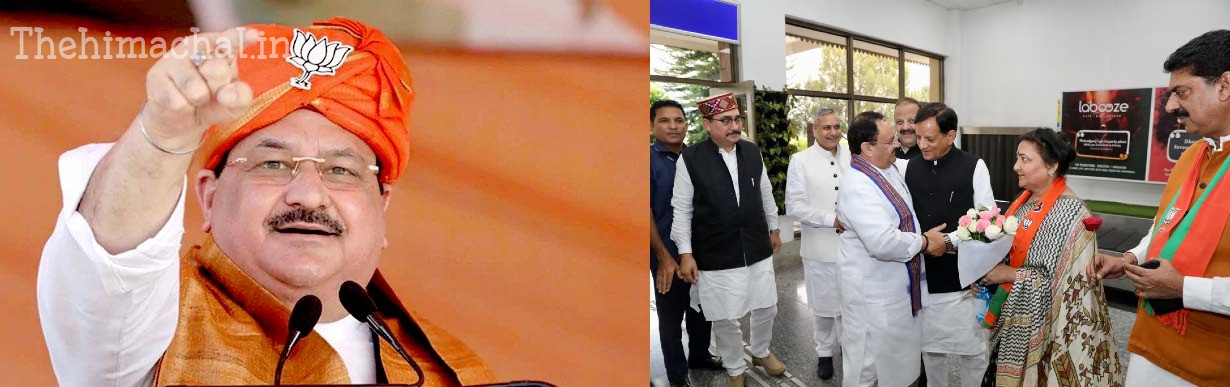 जेपी नड्डा ने हिमाचल में एयरपोर्ट और रेलवेविस्तार के लिए फंड देने का किया वादा, वापसी की अटकलों पर लगा विराम