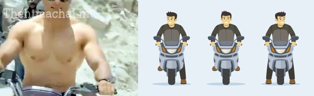 bollywood-actor-rides-bike-without-clothes-helmet