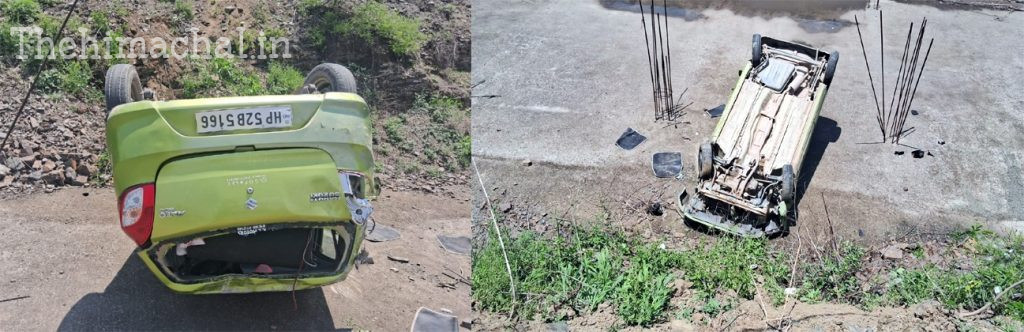 himachal-kunihar-road-accident-doctor-dies-car-falls-on-roof