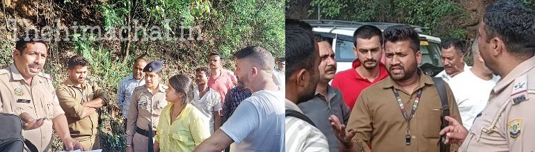 नैहरनपुखर में HRTC बस में नशेड़ी का हंगामा, यात्री का दांत तोड़ा, दो से मारपीट