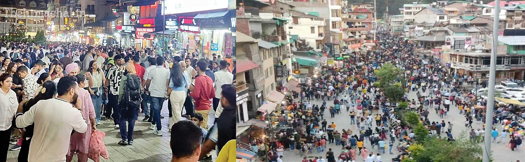 मैदानी गर्मी से पहाड़ों में टूरिज्म को मिली रफ्तार, पर्यटन स्थलों पर बढ़ी भीड़
