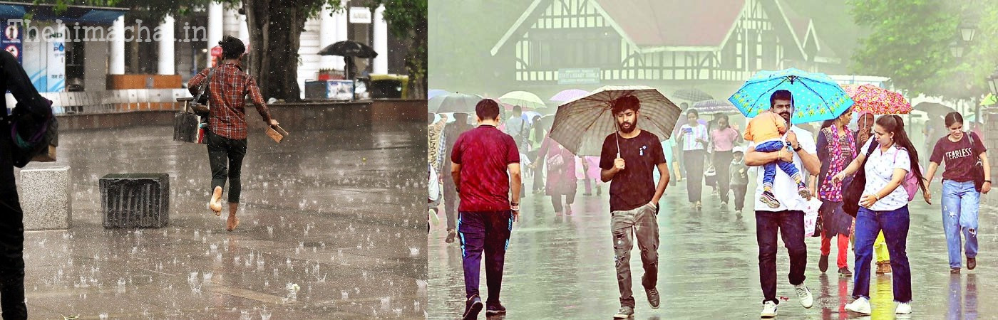 हिमाचल में बारिश से गर्मी से राहत, तीन डिग्री तक गिरा तापमान, अगले दो दिन अलर्ट जारी