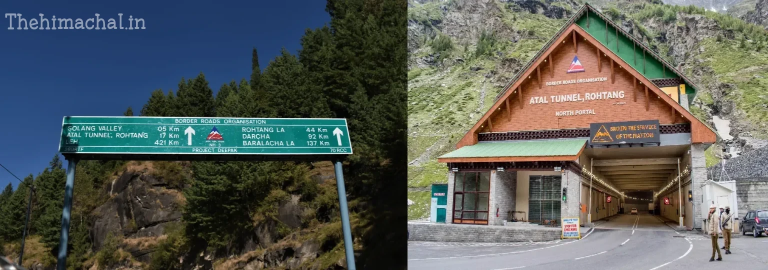 Atal Tunnel (Rohtang) Open for Traffic, But Under Strict Vigilance Amidst Monsoon