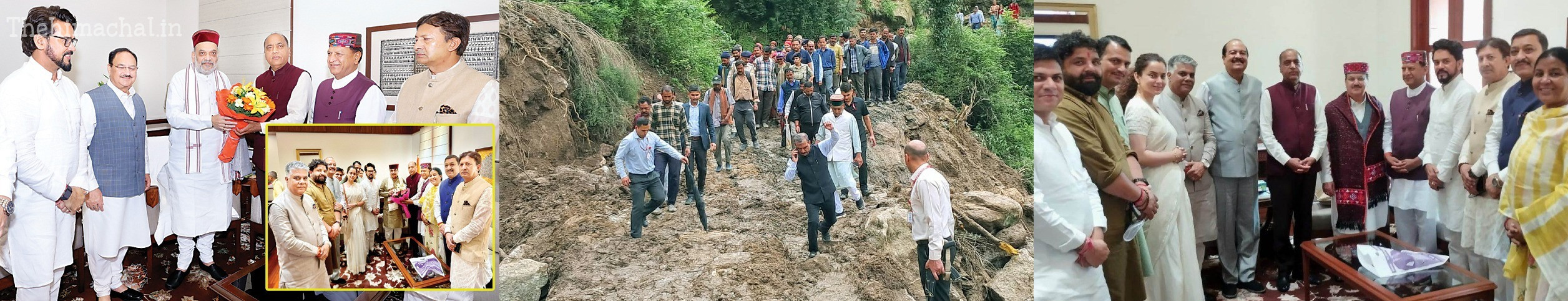 हिमाचल आपदा: भाजपा प्रतिनिधिमंडल ने केंद्र से मांगी राहत, नड्डा-शाह-गडकरी से की मुलाकात