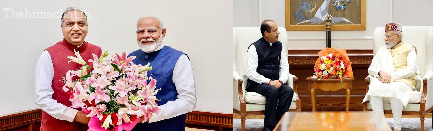 जयराम ठाकुर ने पीएम मोदी से मुलाकात कर हिमाचल में आपदा से हुए नुकसान की जानकारी दी, विशेष राहत पैकेज की मांग की