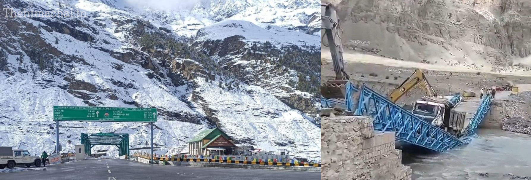 राष्ट्रीय राजमार्ग 3 पर अवरोध और बहाली: लाहौल-स्पीति की जीवनरेखा पर मानसून का कहर