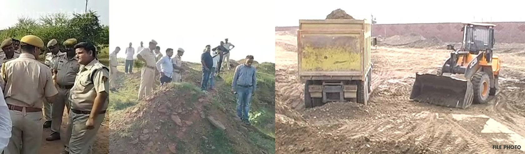 खनन माफिया और वन अधिकारी में झड़प, माफिया ने दी चुनौती